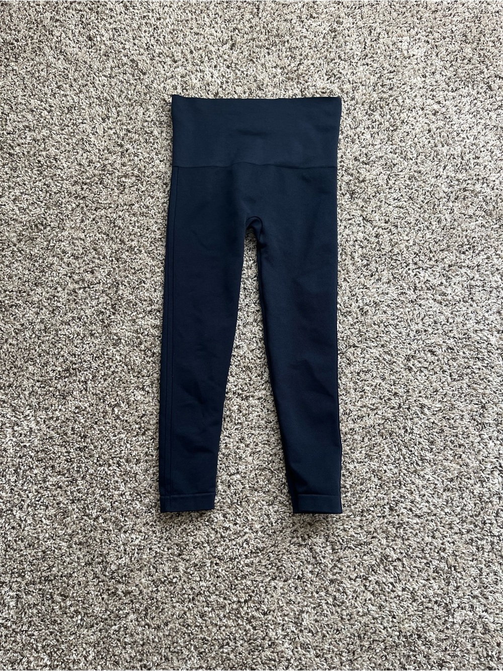 SPANX Navy High-Waist Leggings